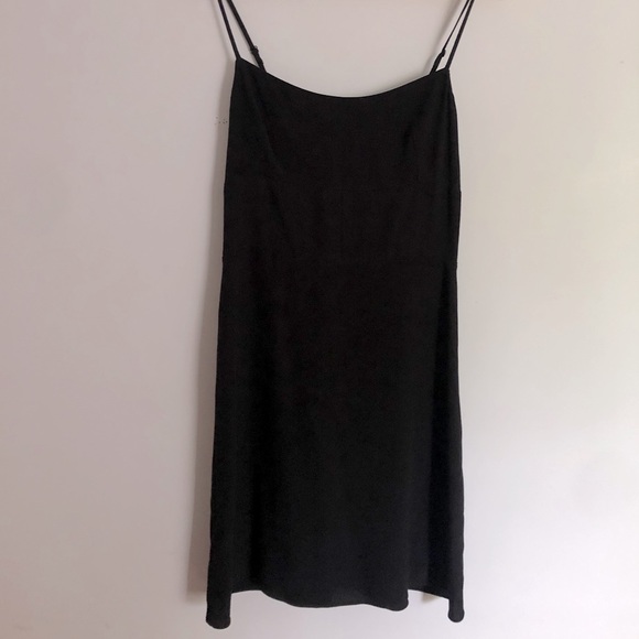 ARITZIA Jackson dress black spaghetti strap mini dress - Picture 5 of 7